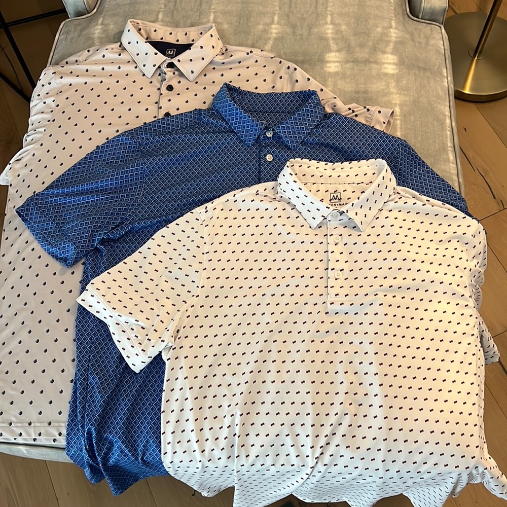 Mizzen and Main Large Mens Shirt Bundle